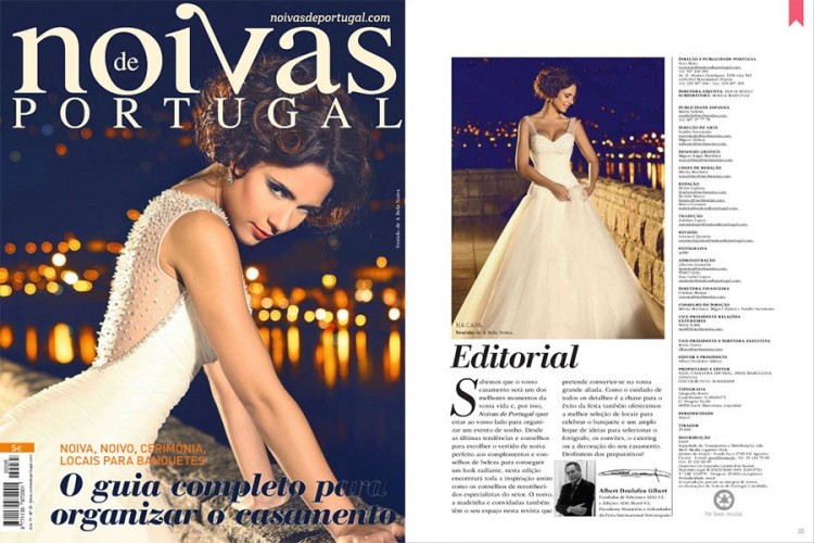 Publicação em "Noivas de Portugal" com Olívia Ortiz